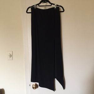 White House Black Market Black Skirt